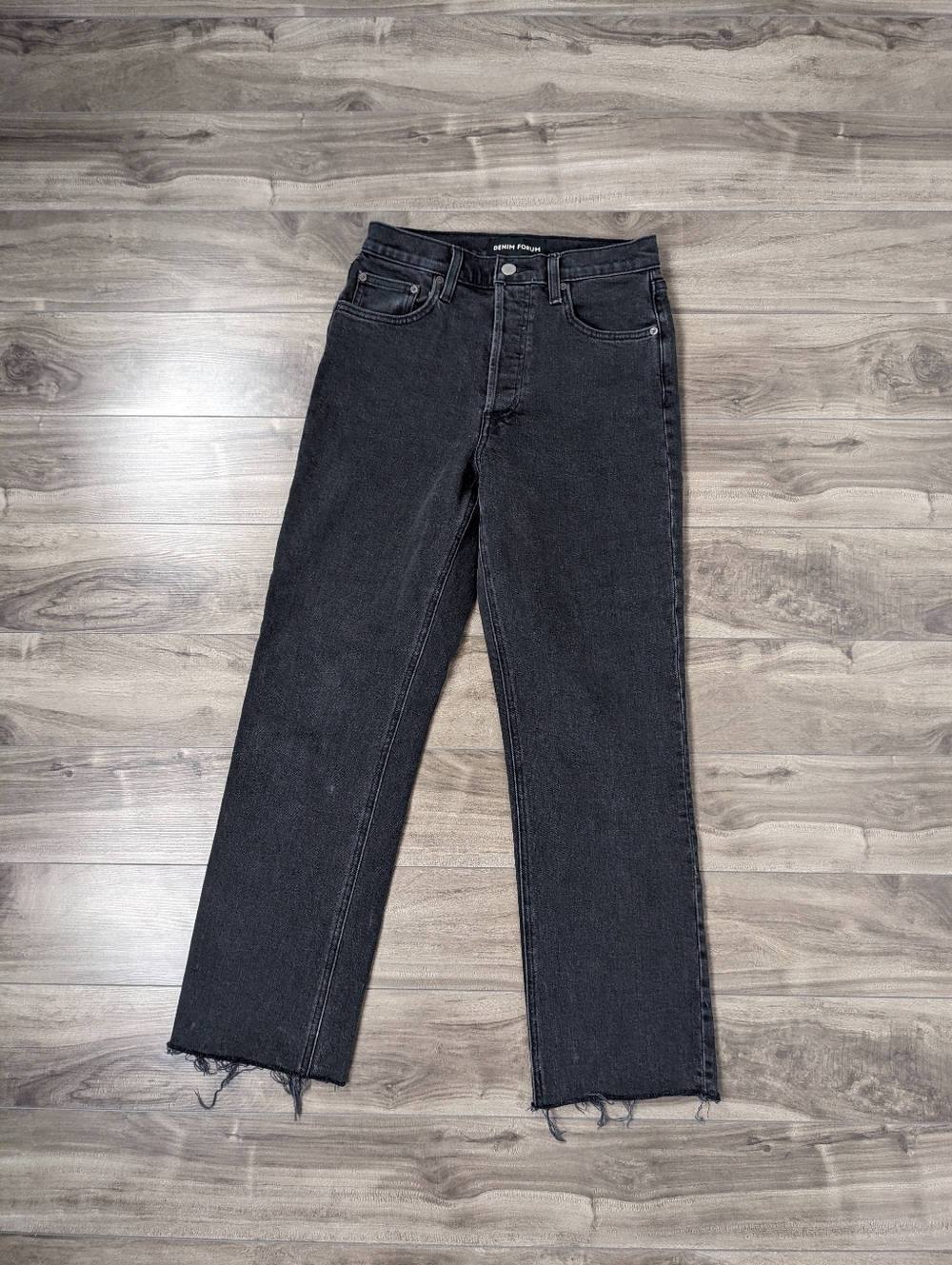 Aritzia Denim Forum Jeans Arlo High Rise Straight 28L Size 25